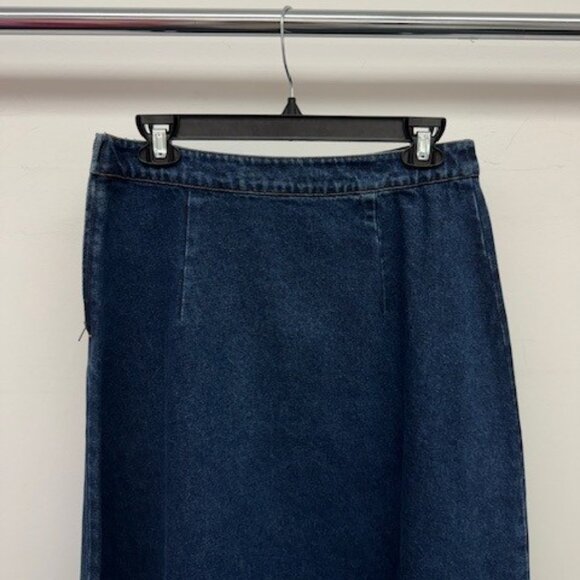 Tuckernuck Denim Britt Skirt -- Dark Denim, Size 6, NWT - Picture 6 of 10